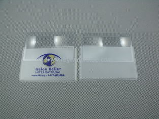 Clear PVC Magnifier card