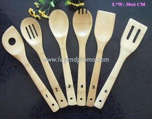 Cheap bamboo fork knife sppon
