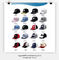 Embroidered promotional baseball cap/hat